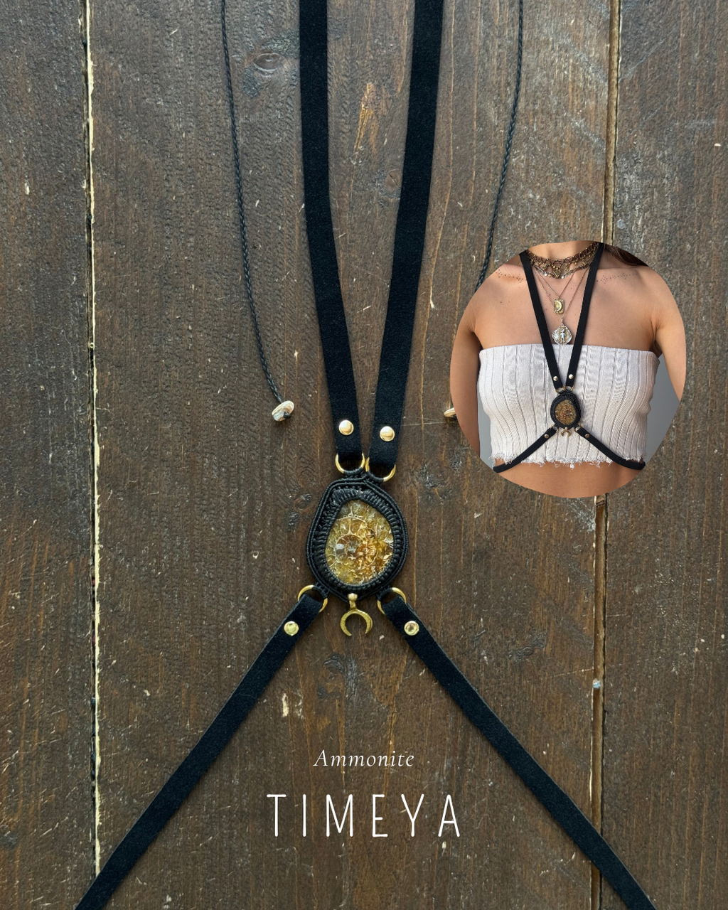 Juun leather harness