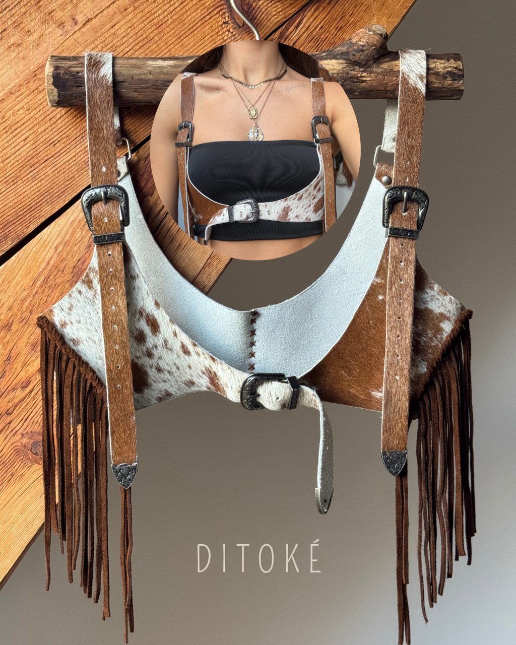 Juun Cowhide Harness