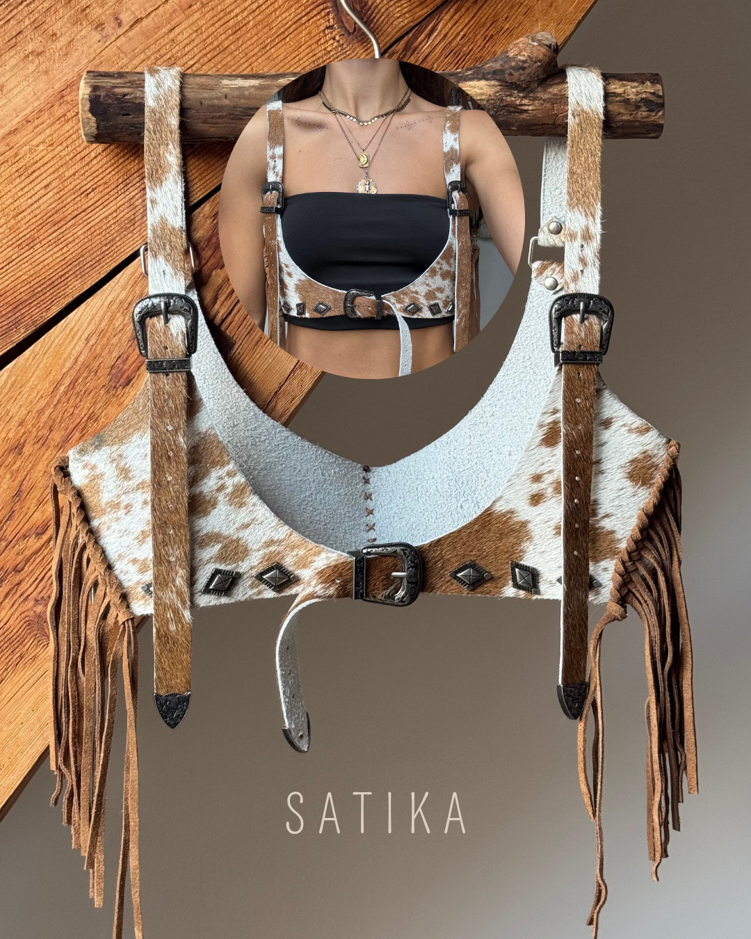 Juun Cowhide Harness