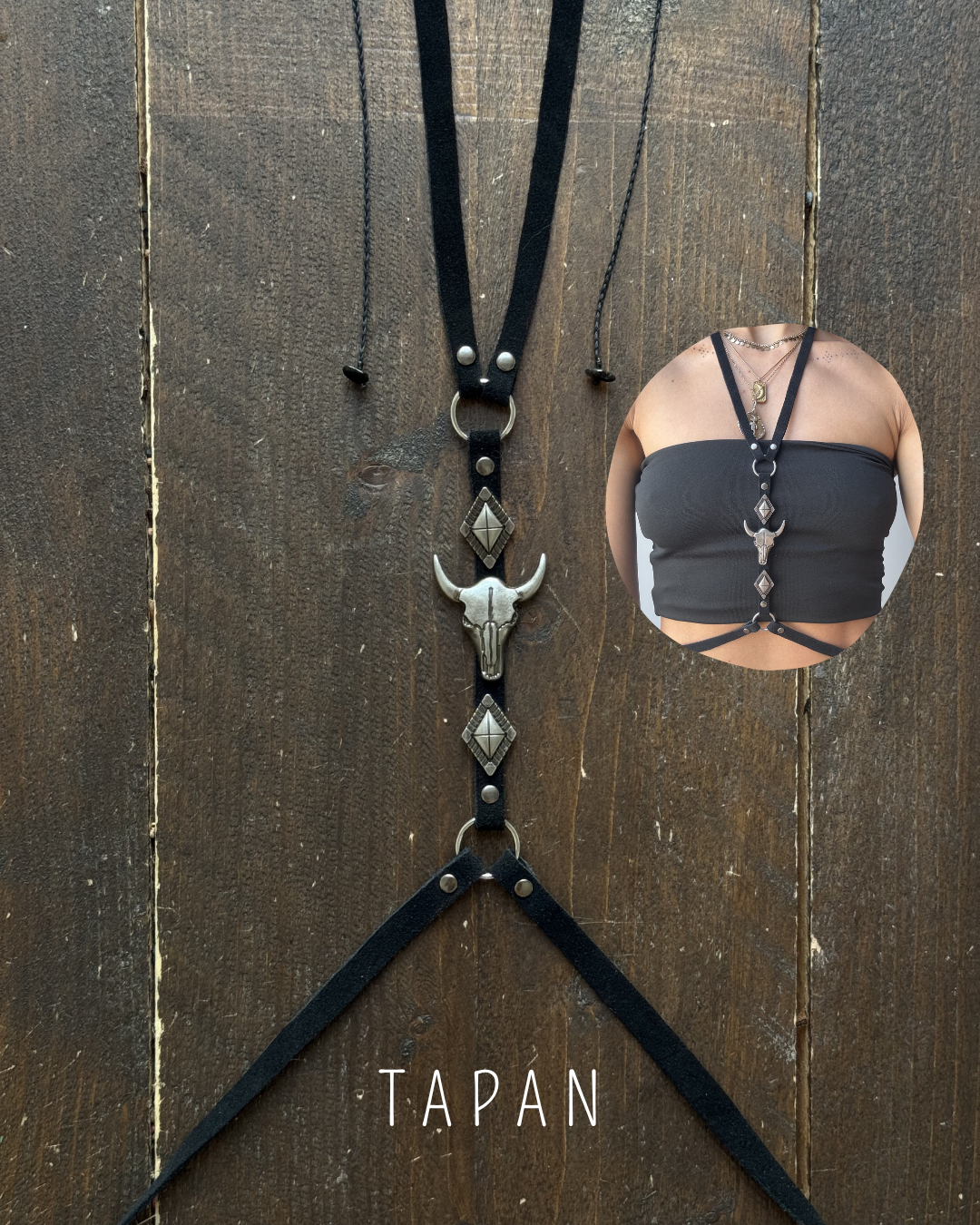 Juun leather harness