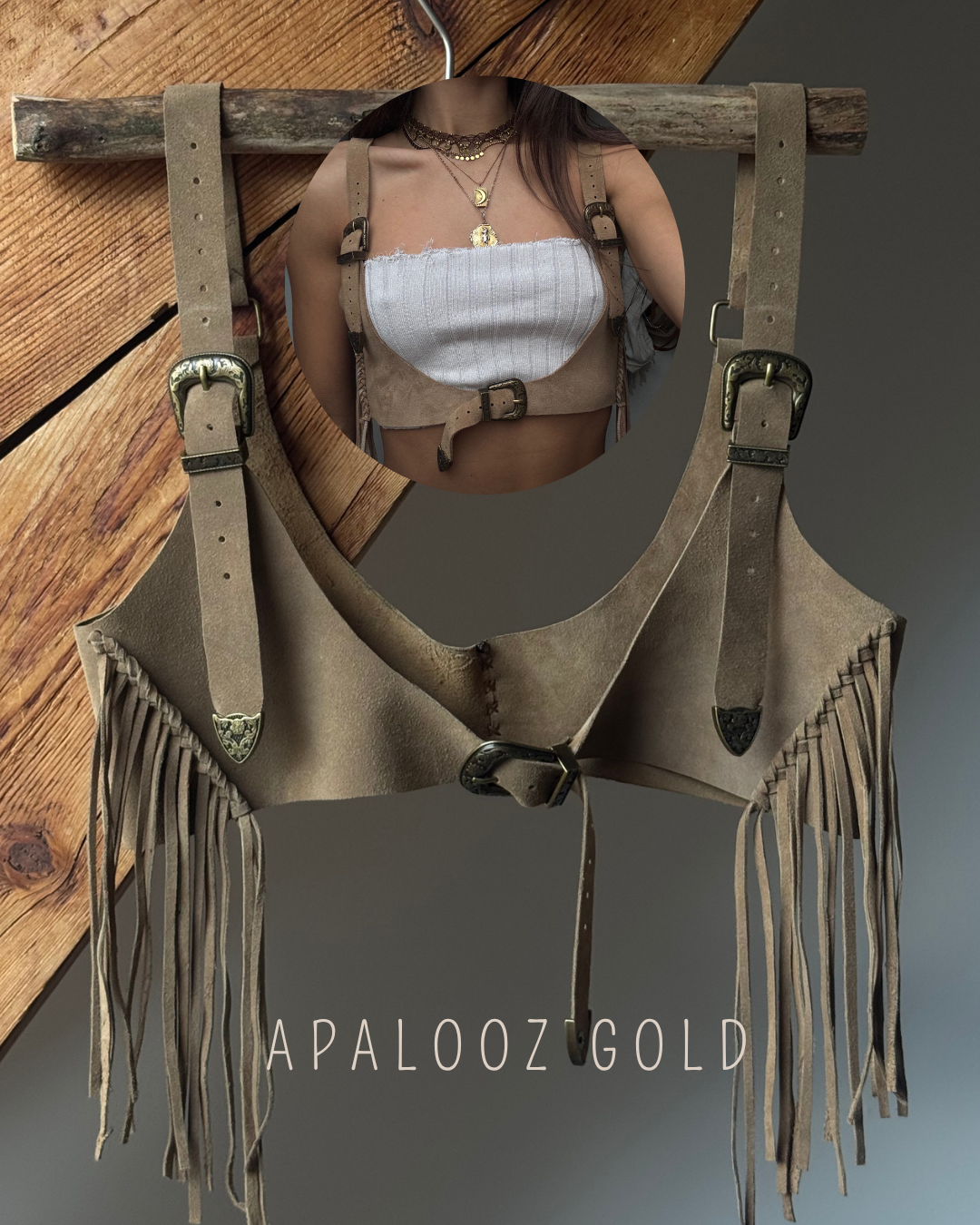 Juun Cowhide Harness