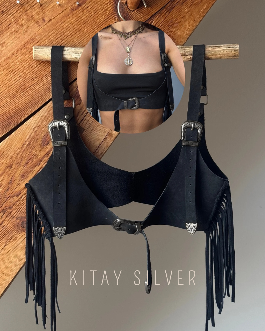 Juun Cowhide Harness