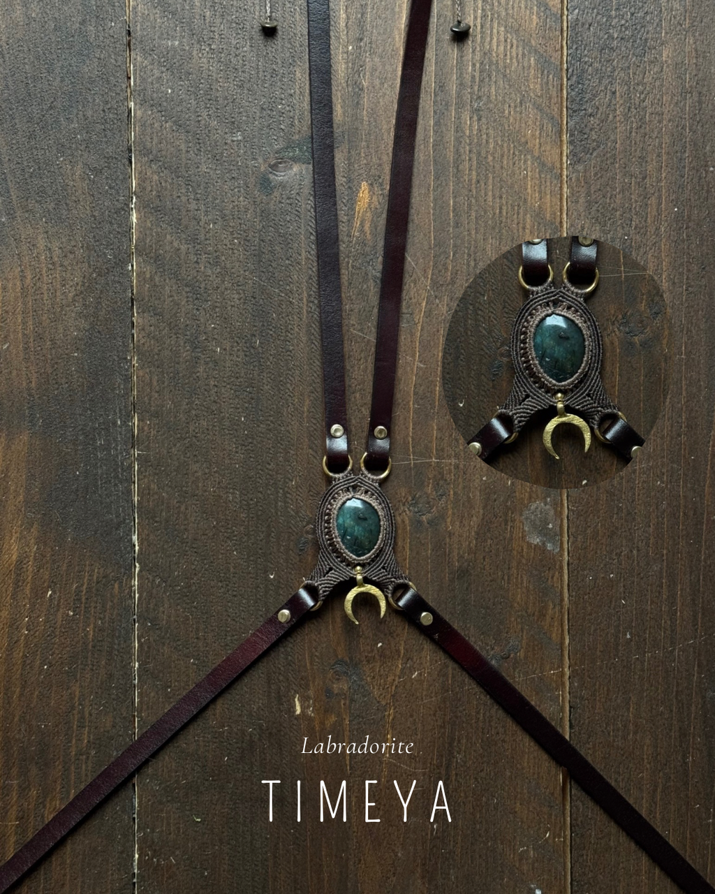 Harnais en cuir Juun