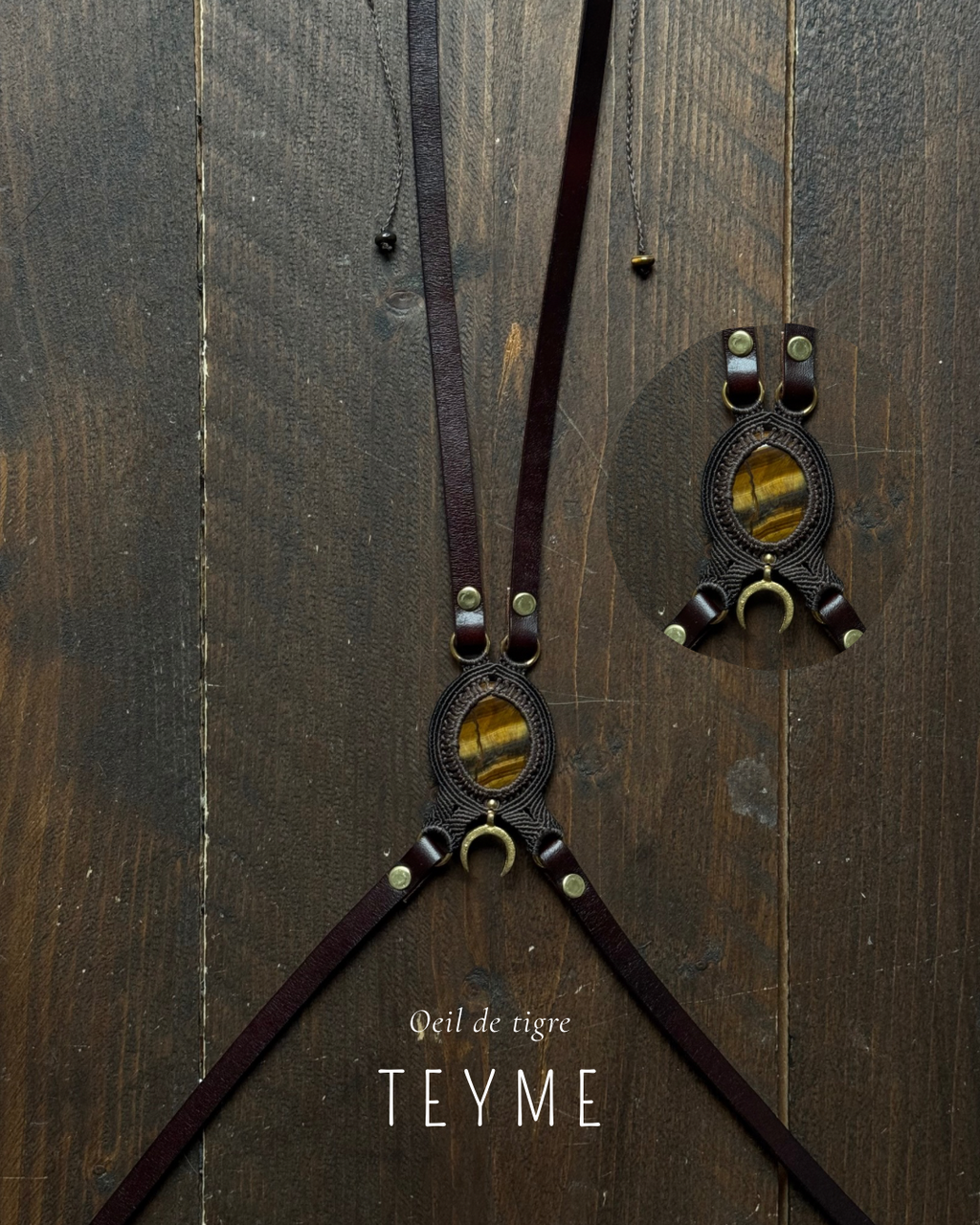 Harnais en cuir Juun