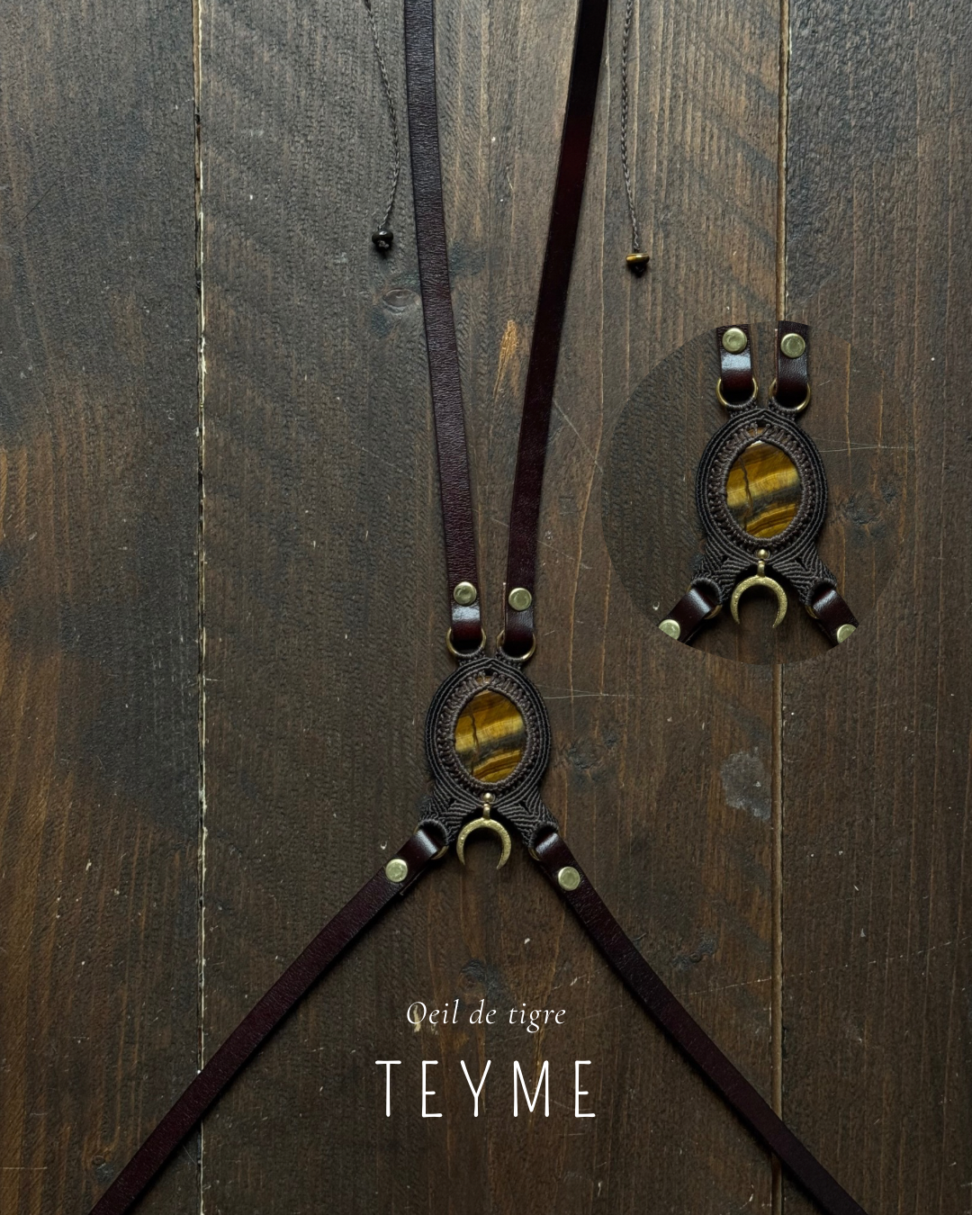 Harnais en cuir Juun